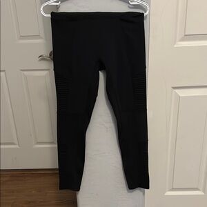 Fabletics Black Ribbed Leggings